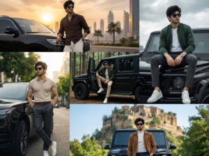 AI Prompt for Men – 5 Luxury SUV Lifestyle Portrait Styles