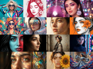 Copy Paste Creative Image Prompts – 14 Artistic AI Portrait Styles