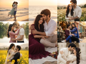 Couple Hug Prompt for Gemini AI – 7 Romantic Hug Styles for Couples