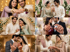 Couple Wedding Prompt for Gemini AI Engagement – 6 Romantic Ring Ceremony Styles