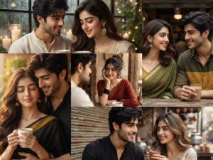 Romantic Couple AI Prompt Indian Tea Lovers – 5 Cozy Chai Date Styles