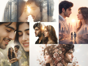 ChatGPT Prompt for Couple Photo Editing – 5 Double Exposure Styles