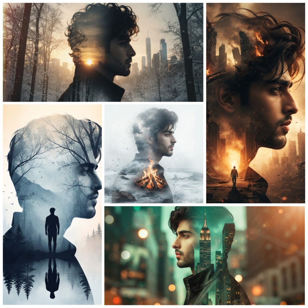 Gemini AI Photo Prompt Copy Paste Trending 2026 – 5 Double Exposure Styles