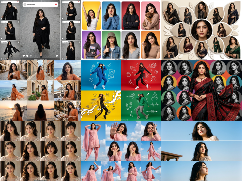 Instagram Trending Prompt Copy and Paste – 9 Stunning AI Photo Collage Ideas