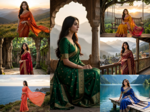 Saree Prompt for ChatGPT – 7 Stunning Saree Photo Ideas