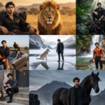 Prompt for Men 7 Powerful Luxury Animal Editorial AI Photo Ideas
